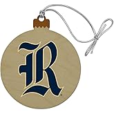 GRAPHICS & MORE Rice University Owls Logo Wood Christmas Tree Holiday Ornament