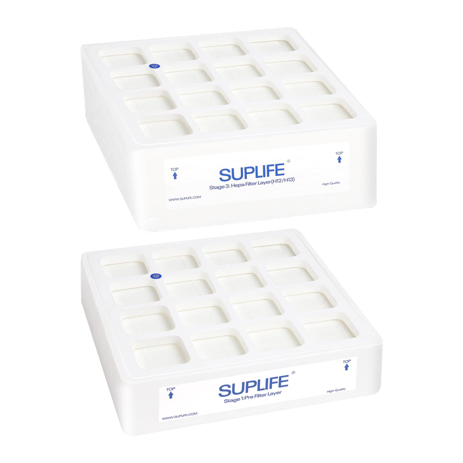 Photo 1 of Air Filter Replacement Compatible with Pre-Max and Hyper-HEPA Filter, Compatible with IQAir HealthPro Series, OEM Quality, Easy to Replace, Perfect Fit & Extended Service Life, Set of 2 Filters