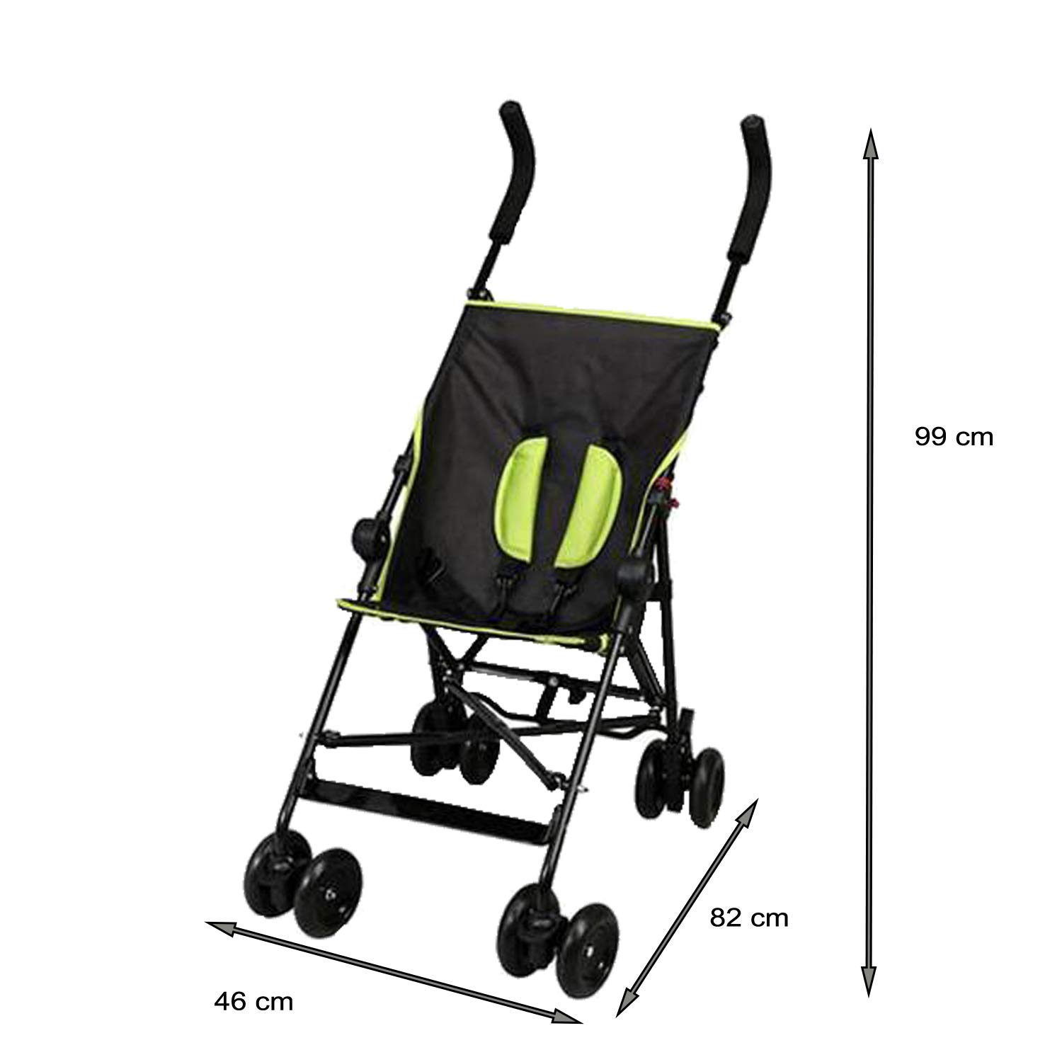 poussette canne fixe