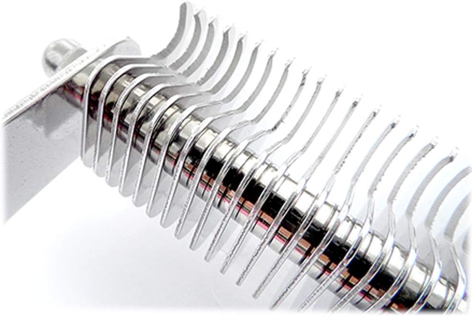 Dog Coat Grooming Undercoat Rake for Dematting Shedding, Thinning and Removing Excess Pet Hair (20 Blade) - Image 3