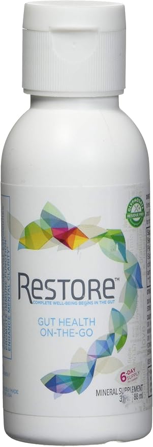 Restore Gut Health Mineral Supplement On The Go 3 Ounce Amazon Ca Health Personal Care