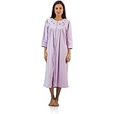 Casual Nights Women's Zipper Front Jacquard Fleece Long Robe Duster