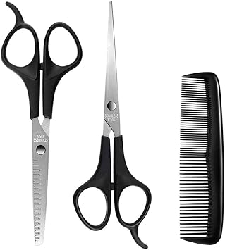 barber scissors set amazon
