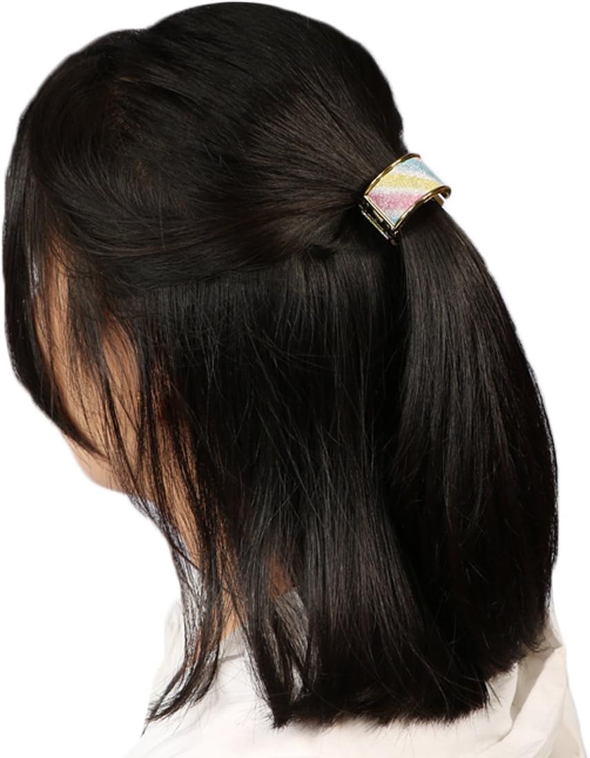 kilofly 6pc Cuff Elastic Band Ponytail Holder Hair Tie Styling Wrap Set, Mult - Image 3