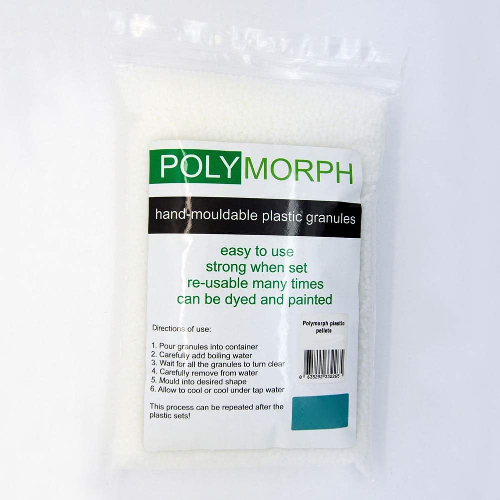 YSHtanj Novelty & Gag Toys 100g Polymorph Thermoplastic Friendly Moldable Plastic Pellets DIY Home Ornament