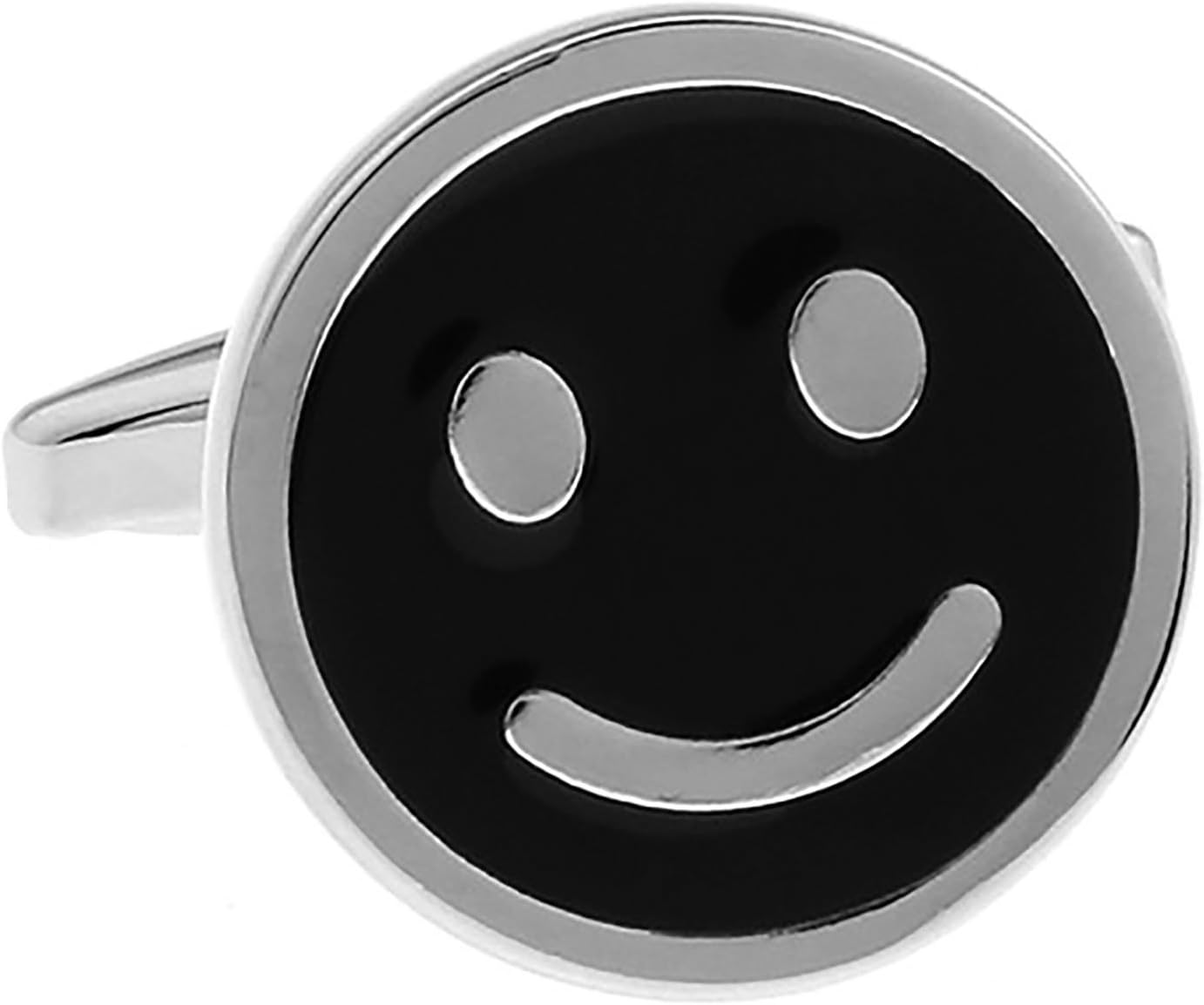 Smile Black Nico-Chan Cufflinks