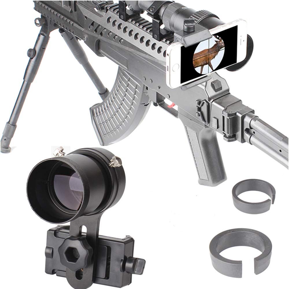 SOLOMARK Scope Phone Adapter Mount with Advanced Glass Magnification