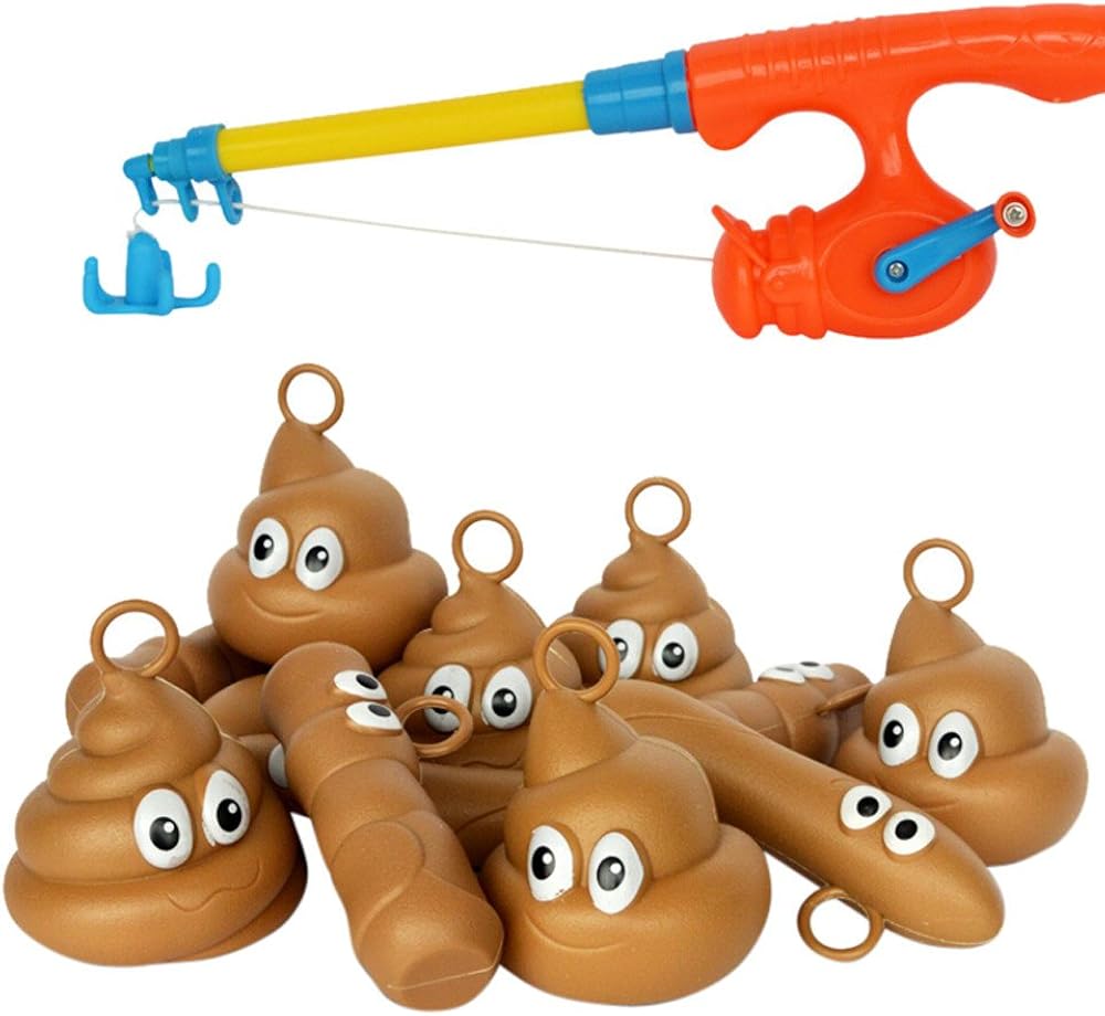 Shipped from The USA,Fishing Game Marine Biological Cognitive Fishing for Floaters Puzzle Toys