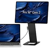 SOTSU FlipAction Pro 16" Gen 2 | 2.5K Portable Monitor | 2560 x 1600 (WQXGA) | 120 Hz | 100% DCI-P3 | 400 Nits | Pivot Rotate | Full Metal CNC | Perfect Match for Mac and Windows (Universe Black)