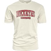 Blue 84 NCAA Unisex-Adult NCAA Officially Licensed T-Shirt Ivory Dyed Ringspun Vintage
