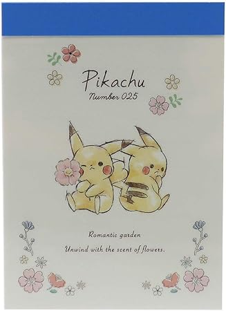 Amazon Co Jp ポケモン メモ帳 ミニ ミニメモ ピカチュウ フラワー ポケットモンスター おもちゃ