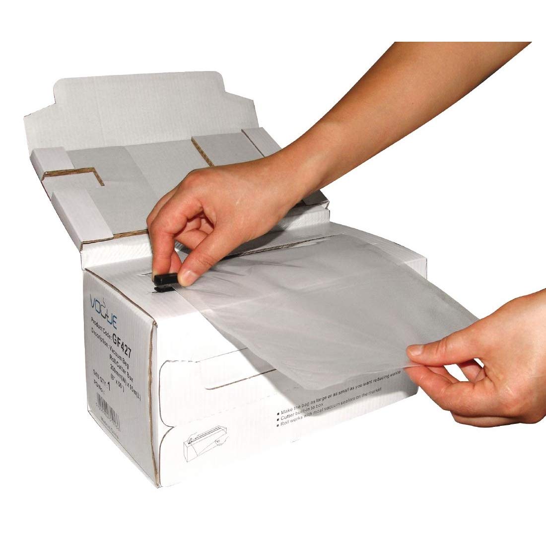 Vogue gf427 vacío unidades/rollo cortador de con caja: Amazon.es ...