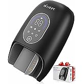 Hand Massager with 9 Modes and 4 Heating for Hot and Cold Therapy Wrist Massager for Arthritis and Carpal Tunnel Relief, Hand Massager with Heat and Compression, Valentines Day Gifts, Black