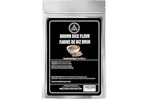 Naturevibe Botanicals Brown Rice Flour (Ground),1kg (32 ounces) | Gluten-free & Vegan | Used for Cooking