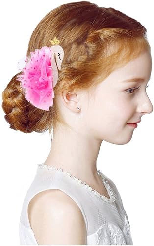 Amazon Co Jp Fvermecky子供髪飾り 発表会 ヘアアクセサリー ジュニア フォーマル バレエ カチューシャ 子供 ティアラ フラワーガール パール 結婚式 入学式 卒業式 卒園式 白鳥 スワン ピンク 緑 黄色い ジュエリー