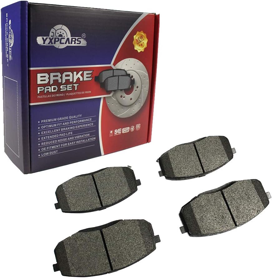 YXPCARS Front Ceramic Brake Pads for KIA SOUL 20142016 All