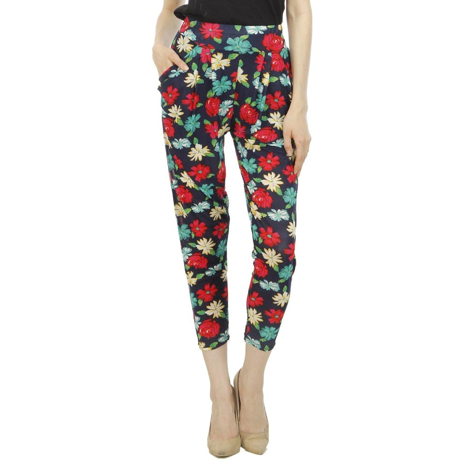 camey women printed harem pants