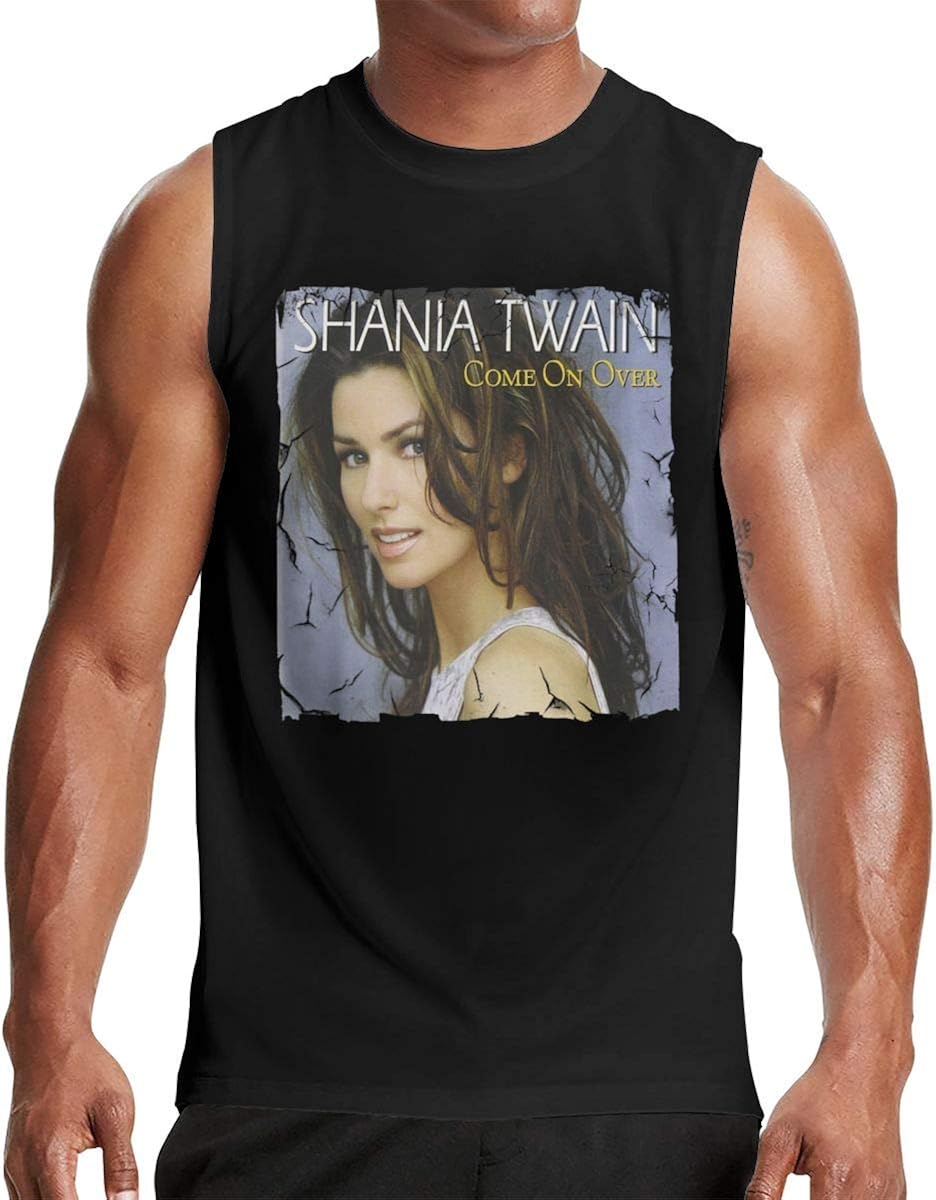 Shania Twain Come On Over Mens Comfortable Men's Sleeveless