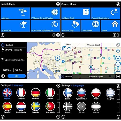 image for OUKU Official Navigation Map (8G TF Card for Wince System) (Microsd Ca