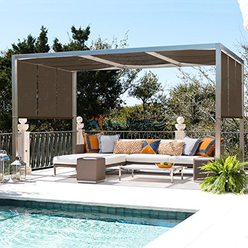 Tang Sunshades Depot 6 X 8 Straight Side Sun Shade Sail 180 Gsm