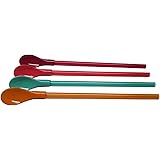 Farberware Farberware Classic Ice Cream Spoon Straws, Asstorted Colors, , Assorted