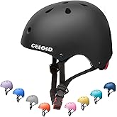CELOID Kids Bike Helmet,Toddler Skateboard Helmets for Ages 2-3-5-8-14 Years Boys Girls，Adjustable Multi-Sport Bicycle Skateboarding Football Roller Skating Scooter Rollerblade Balance Bike Helmet