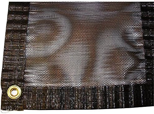 Riverstone 8 ft. x 25 ft. Shade Cloth System with Corner Grommets