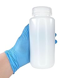 EISCO - Bulk Pack of 125, 500mL Wide Mouth HDPE