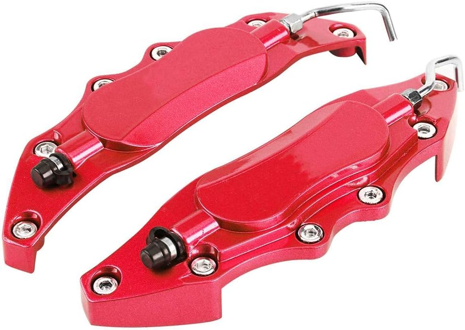 2pcs Brake Caliper Protector Cover Aluminum Alloy Brake Amazon.co.uk