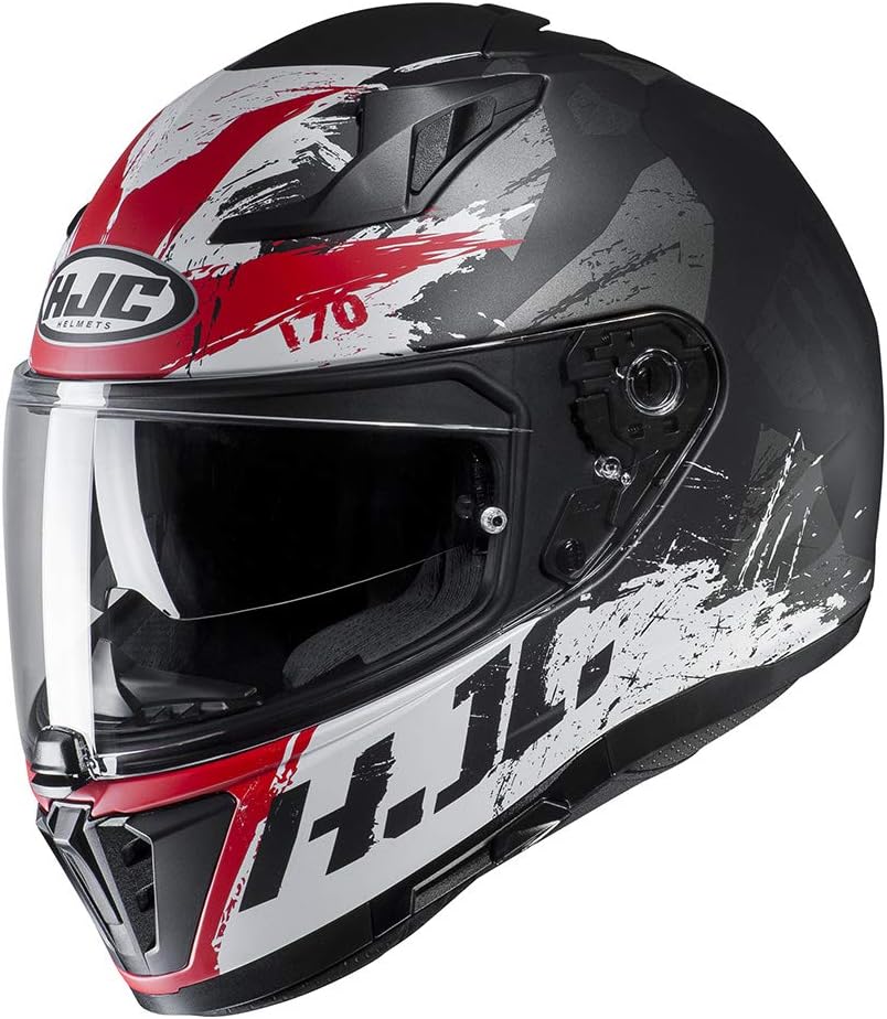 HJC Red I70 Rias Motorcycle Helmet