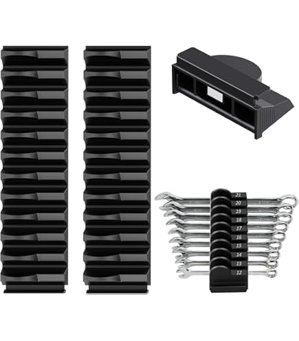 STXDY Magnetic Plier Holder - 10-Slot Tool Organizer For Pliers, Screwdrivers & Cutters