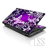 LSS Laptop 15 15.6 Skin Cover with Colorful Purple
