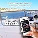 Pyle 2.1 Bluetooth Marine Amplifier Receiver – Waterproof 4 Channel Wireless Bridgeable Audio Amp for Stereo Speaker with 400 Watt Power Dual MOSFET Supply, GAIN Level and LED Indicator – PLMRA410BTthumb 1