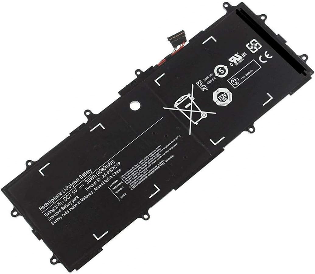 WXKJSHOP Replacemnt battery for SAMSUNG Chromebook 905S3G-K01 905S3G-K02 905S3G-K04 905S3G-K05 905S3G-K06 905S3G-K07 910S3G-K01 910S3G-K02 AA-PB2N2TP, AA-PBZN2TP, BA43-00355A