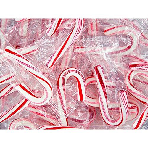 Bobs Red & White Mini Peppermint Candy Canes Bulk Pack Over 1,000