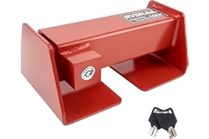 RVSNAIL Heavy Duty Shipping Container Locks, Maximum Security Cargo Door Lock with Steel Shackle & Anti-Theft Design, Univers