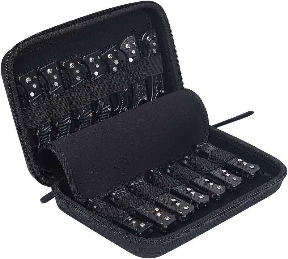 Pocket Knife Bag, Large Folding Knife Storage Case, Oxford Small Knife