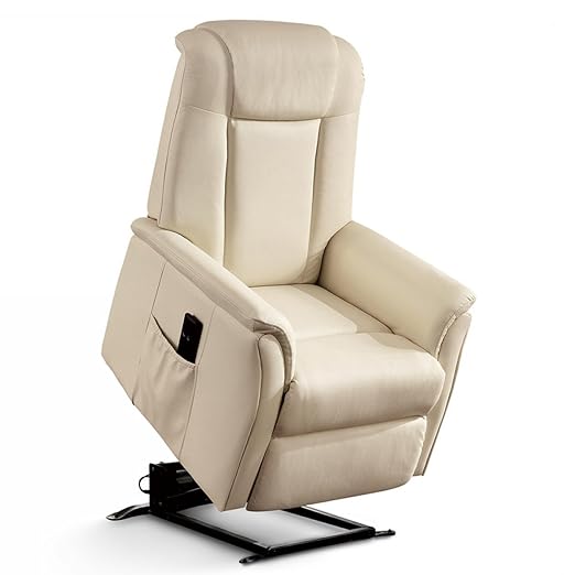 title=Poltrona relax elettrica Michelle con sistema alzapersona/reclinabile in