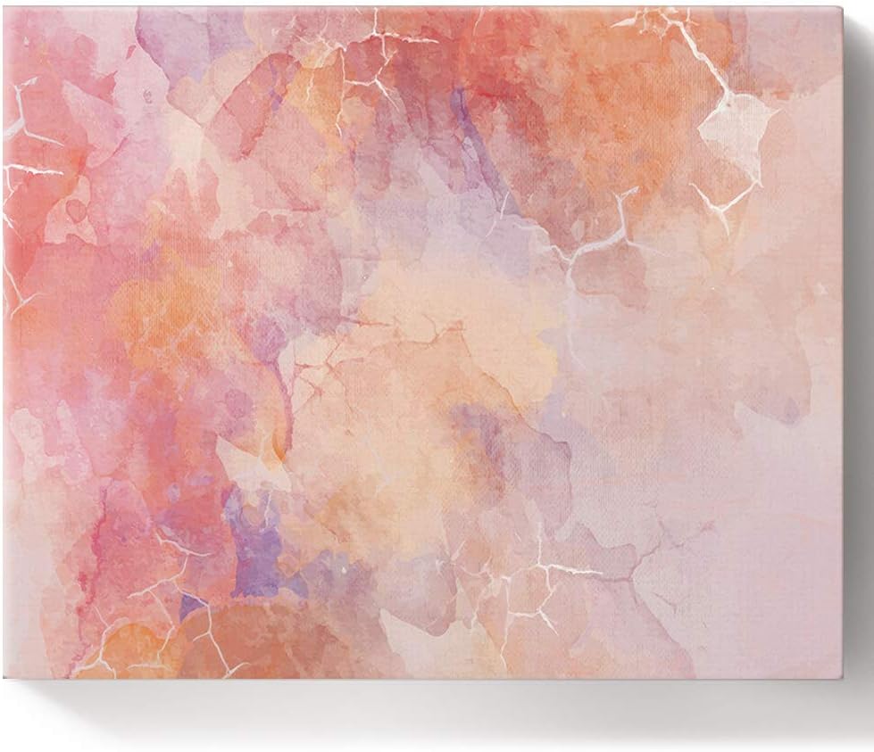 Olivefox DIY Paint by Numbers for Adults DIY Oil Painting Kit for Kids Beginner Abstract Marble Canvas Pictures Art Prints Bedroom Living Room Decoration for Home Wall Decor 16"x20"