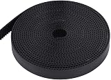 ASHATA 10mm GT2 Timing Belt 3M Rubber Synchronous Drive Belt for 3D Printer