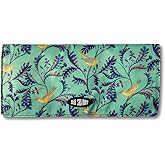Big Skinny Women's Executive Bi-Fold Checkbook Slim Wallet, Holds Up to 40 Cards