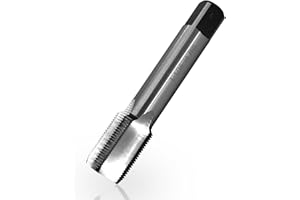 Lzcdelyxiao 1-1/16"-16 Tap UN Right Hand Straight Flute Thread Tap Machine Tap Nominal Diameter 1-1/16" Thread Per Inch 16 Fin Thread Tolerance Grade 2B Tapping Thread High Speed Steel HSS