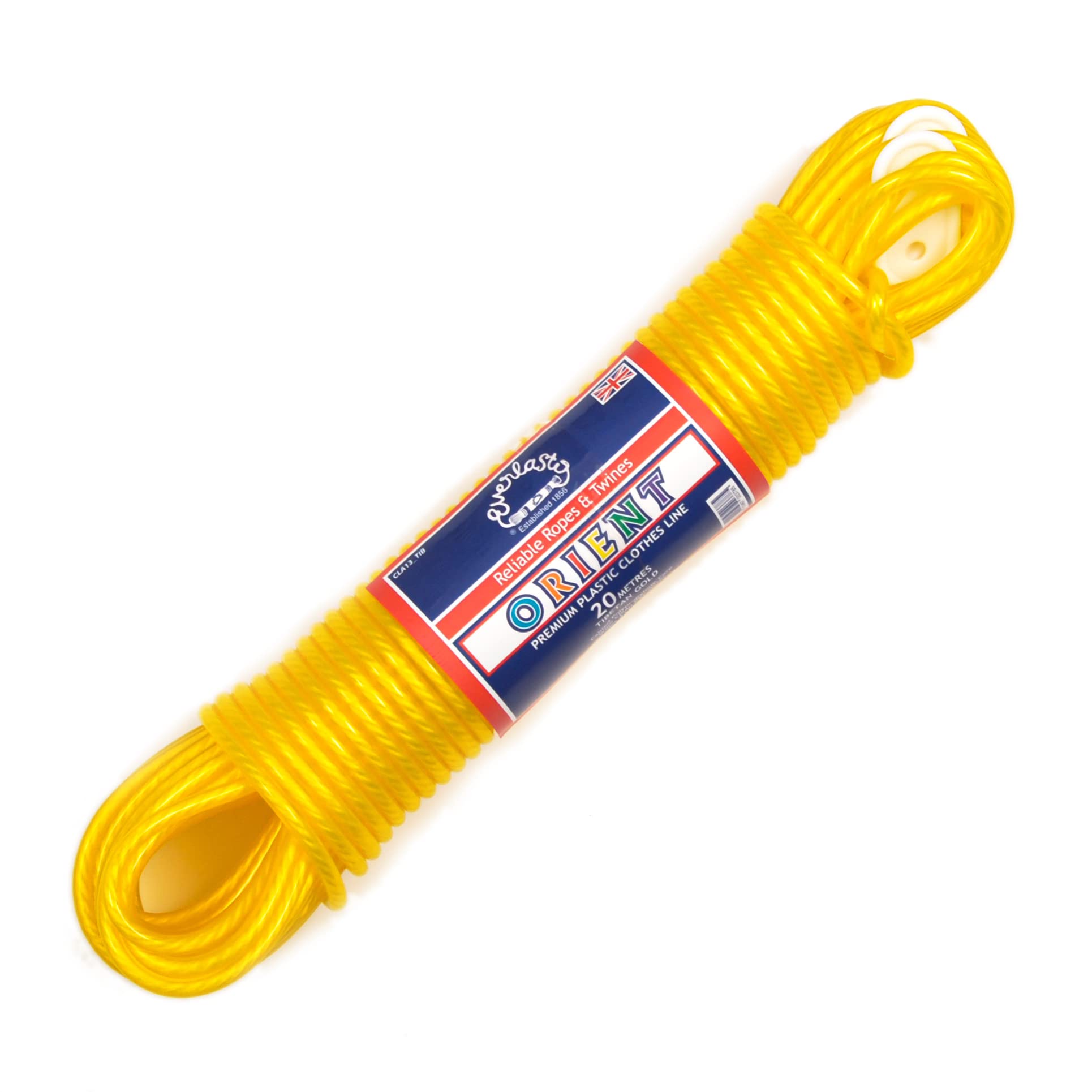 Everlasto 'Orient' Premium Quality PVC Clothesline 4.8mm x 20M - Tibetan Gold