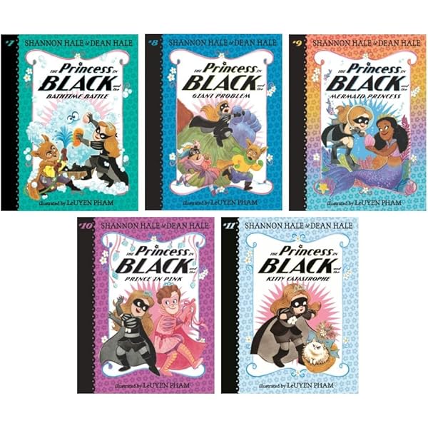 The Princess in Black Series 7 Books Set: Shannon Hale, Dean Hale