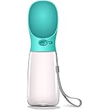 MalsiPree Dog Water Bottle, Leak Proof Portable Puppy Water Dispenser with Drinking Feeder for Pets Outdoor Walking, Hiking, 
