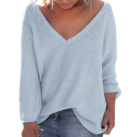 Strung Damen Herbst Plaid Sweatshirt Wasserfallausschnitt Wrap Style Jumper Pollover Frauen Mädchen Herbst Winter Bluse Top S