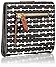 Fossil Women's Emma RFID Mini Wallet, Black Stripe, One Size