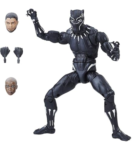 Amazon.com: Marvel Black Panther Legends Erik Killmonger, 6-inch