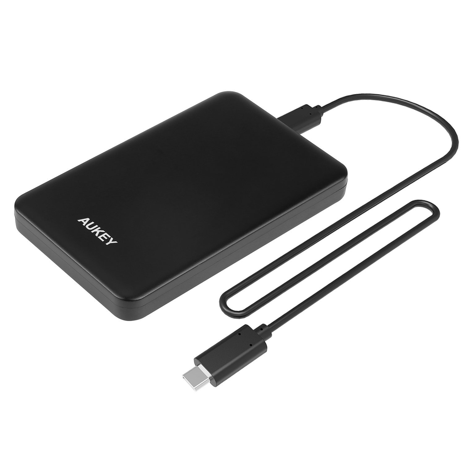 AUKEY Hard Drive Enclosure 2.5 Inch with USB 3.0 Type C Interface