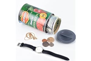 BEBESTA Fake Can Safes Diversion Secret Stash Safes(Radish)